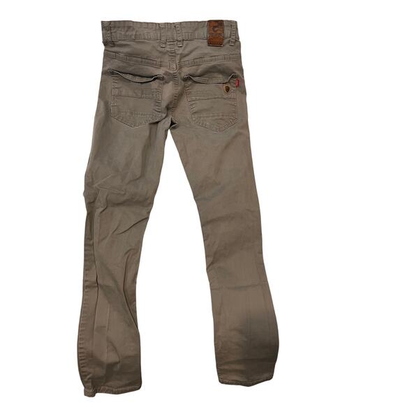 Chinos Flat Front Tan Chinos 30x28 - Picture 2 of 5